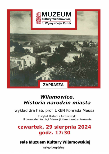 Wykład Zaproszenie