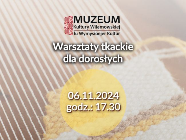 Warsztaty tkackie dorośli foto
