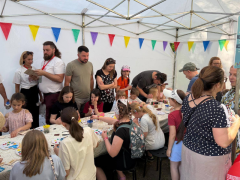 Namiot warsztatowy przeżywa oblężenie