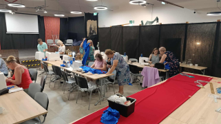 Uczestnicy w czasie zajęć