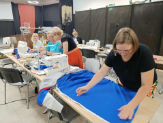 Przeliczanie odległości w niebieskiej spódnicy