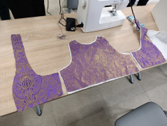 Skrojone elementy oplecka