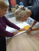 Skrawanie podszewki na oplecek