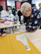 Skrawanie oplecków według tradycyjnego wykroju