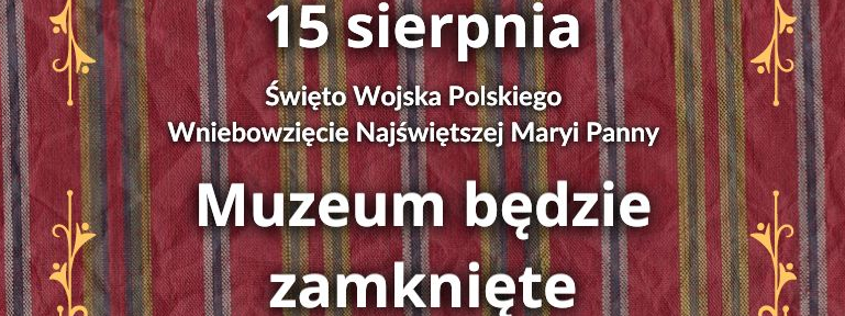 Zamknięte 15 08